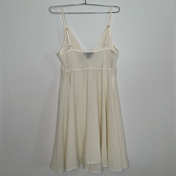Jones New York Off-white Slip Dress Sz Small - Picture 5 of 5